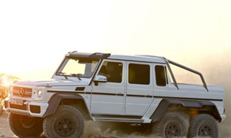 Move over 4x4, Mercedes maakt een 6x6
