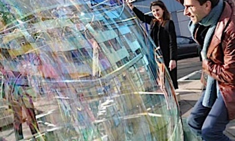 Hedendaagse architectuur is een zeepbel