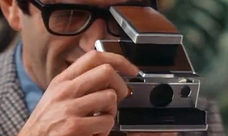 Vintage Polaroid video van Eames