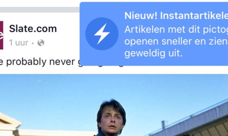 Artikelen binnen de Facebook-app lezen kan nu ook in Nederland