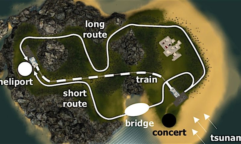 Gamen tegen een ramp