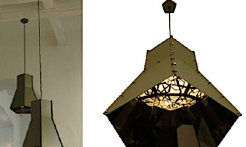 Lamp met veranderende grafische patronen