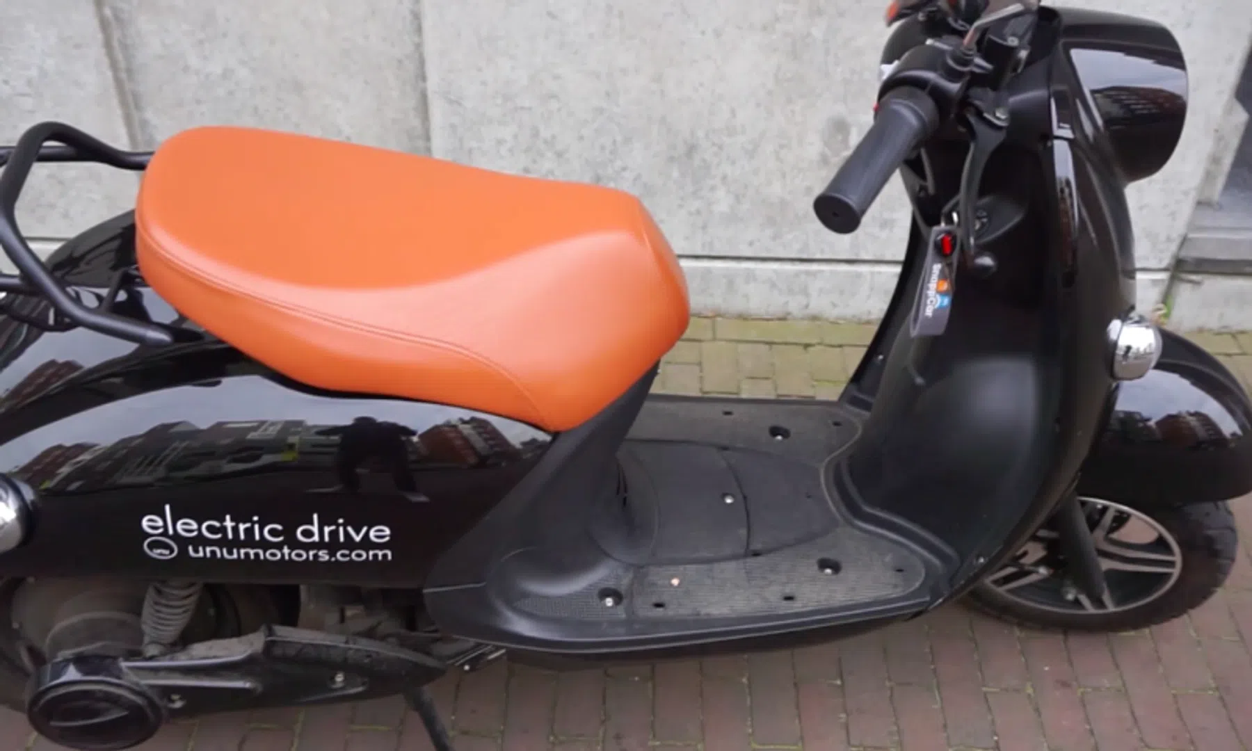 Eerste indruk: elektrische scooter UNU voor de stad