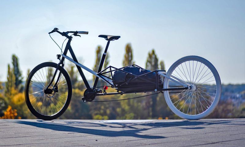 bakfiets hybride uitklapbaar fiets kinderzitje cargobike 