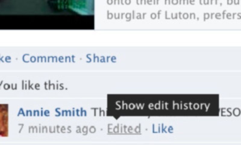 Weekendtip: trollen met de nieuwe edit-optie voor Facebook-reacties