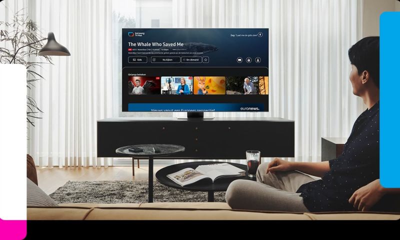 samsung streaming tv plus televisie stream