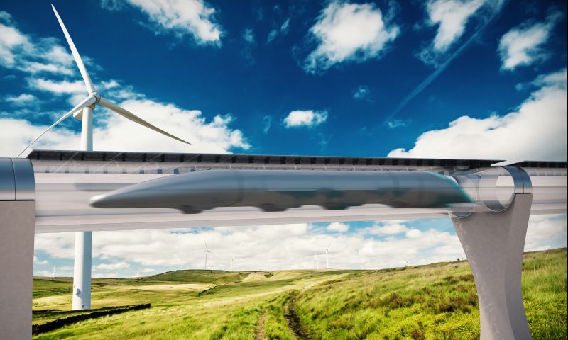 'Eerste passagiers in Hyperloop voor eind 2018'