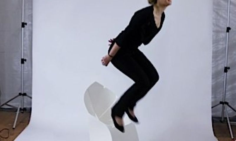 Stoel uit een envelop