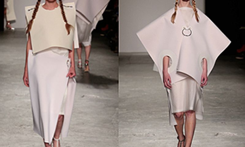 Papier als inspiratie voor kleding 