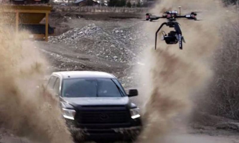 Video: gave slowmo's in ultra-hd met deze 4k-drone