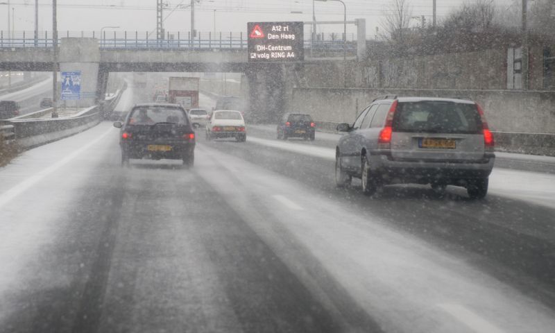 Waze waarschuwt voor sneeuw en gladde wegen