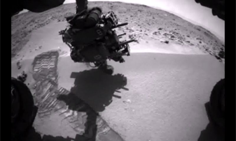 Timelapse: Curiosity op Mars