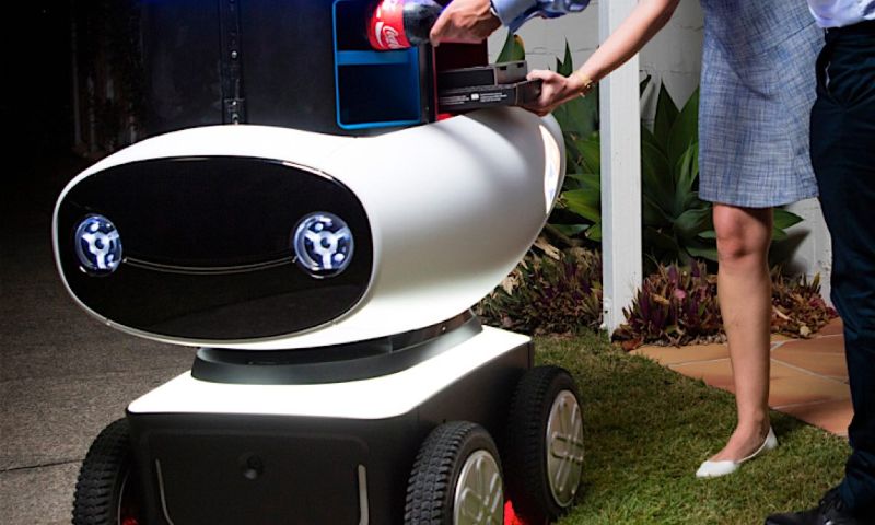 Domino's Pizza wil robotkoeriers inzetten