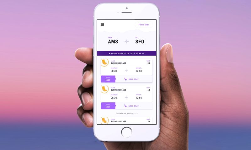 Met Seatswap ruil je vliegtuigstoelen onderling