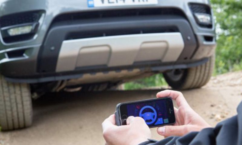 Stuur je Land Rover uit de modder met een iPhone-app