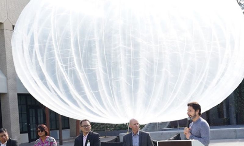 Google gaat Indonesië in 2016 met ballonnen van internet voorzien