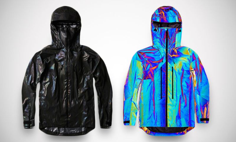 jas jacket vollebak black squid high end fashion mode tech textiel biomimicry