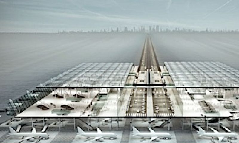 Met drive-through luchthaven kan toestel sneller de lucht weer in