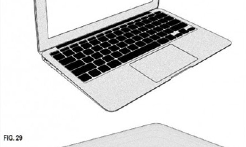 Apple krijgt patent op design Macbook Air