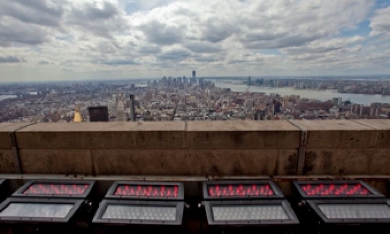 Philips geeft Empire State Building 16 miljoen kleuren