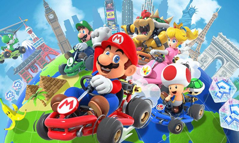Racegame Mario Kart Tour voor iOS en Android verschenen