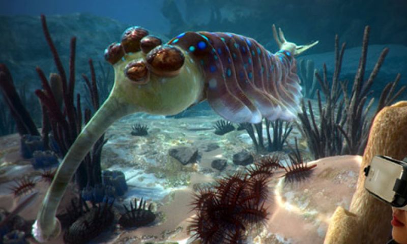 David Attenborough praat in VR over de oude oceanen