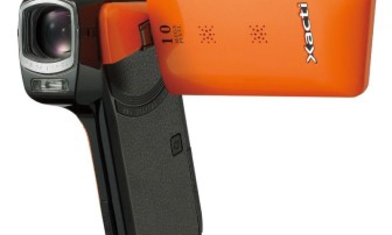 Minicamcorder van Sanyo heeft wifi om te uploaden