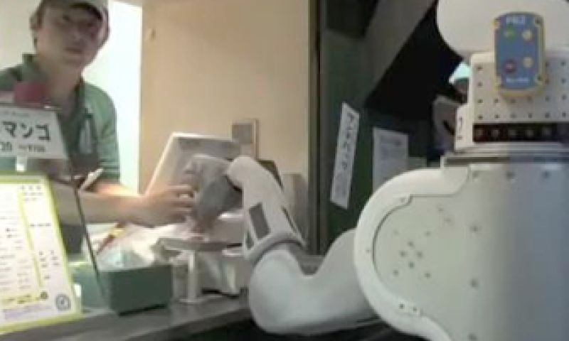 Robot gaat op pad om broodje te halen