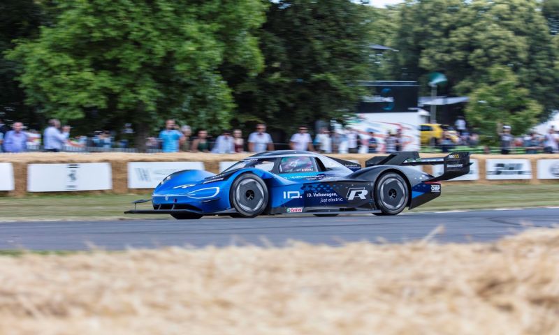 Elektrische VW verbetert F1 snelheidsrecord