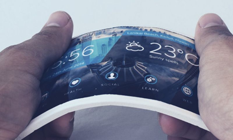 Deze smartphone kan je buigen en om je pols dragen