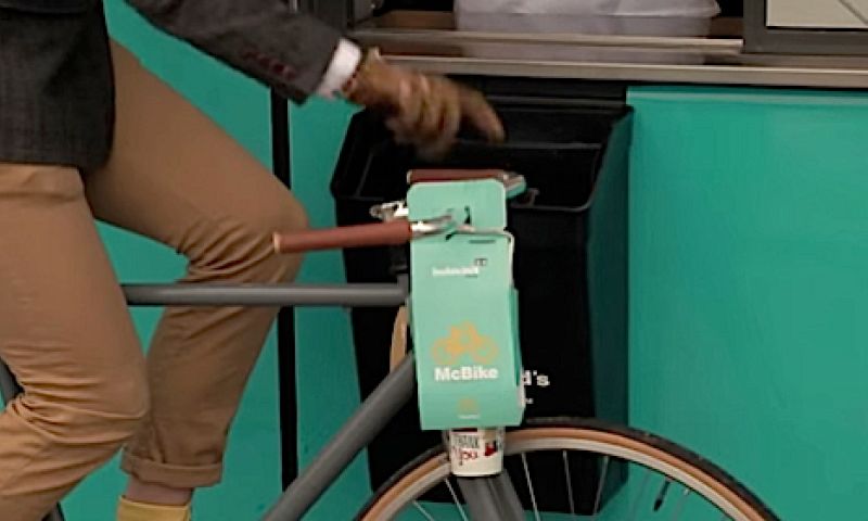 McDonald's ontwerpt fietsvriendelijke verpakking