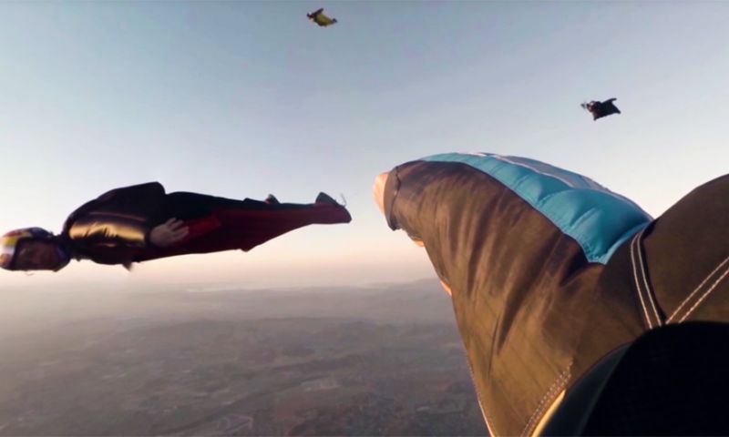 VR-video: skydiven in 360 graden met GoPro