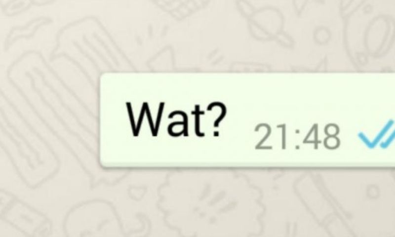 Blauwe vinkjes WhatsApp nu uit te zetten (in Android-beta)