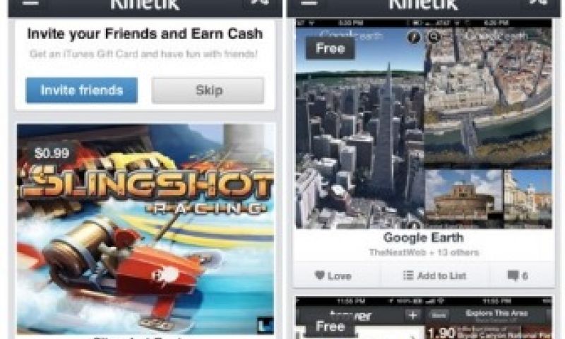 Kinetik wil de 'Flipboard voor apps' worden