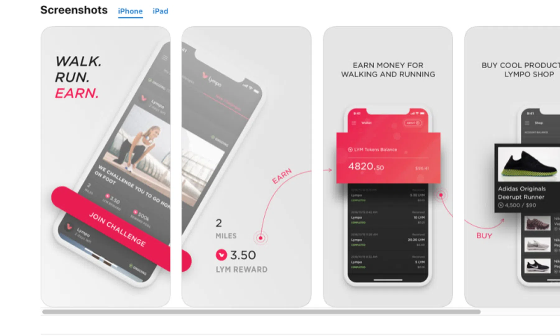 workout app fitness crypto coins squat lympo blockchain