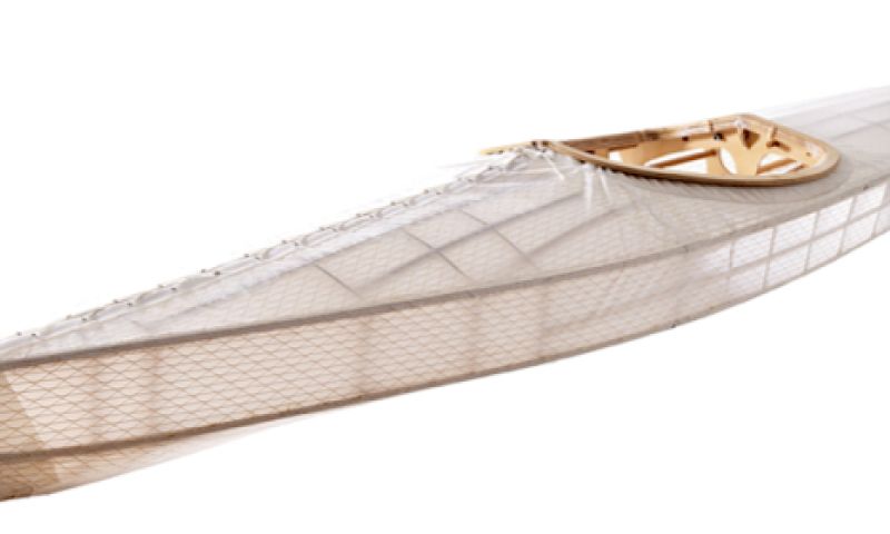 Kajak als flatpack om zelf te maken