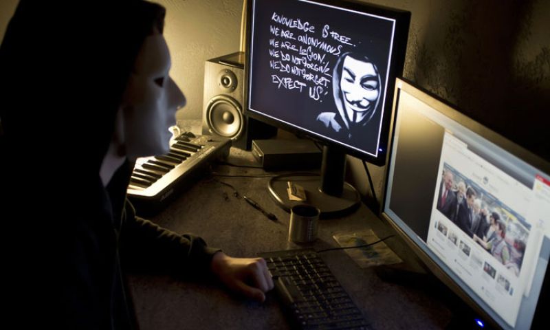 Anonymous Rusland Oekraïne cyberoorlog hacking