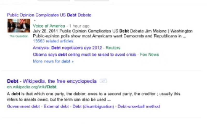 Redesign voor Google-resultaten