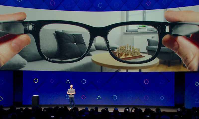 facebook maakt ar-bril augmented reality