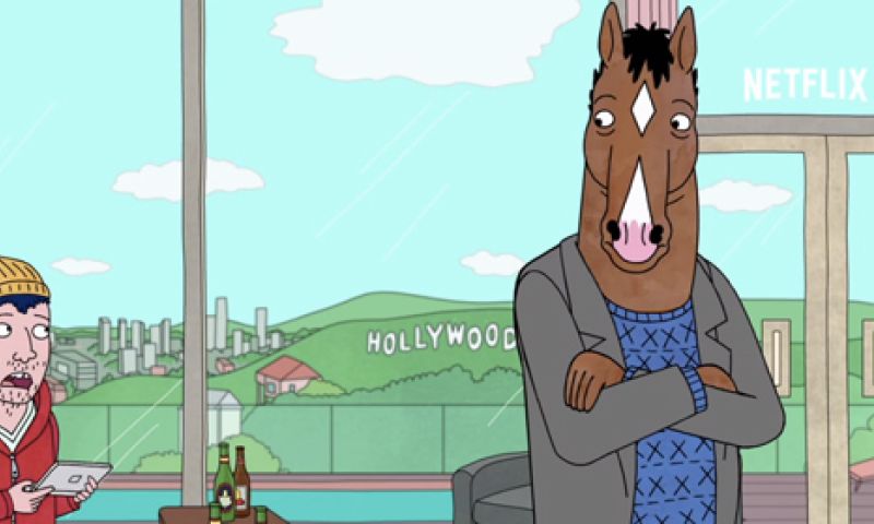 Video: Netflix nieuwe animatie-comedy BoJack Horseman