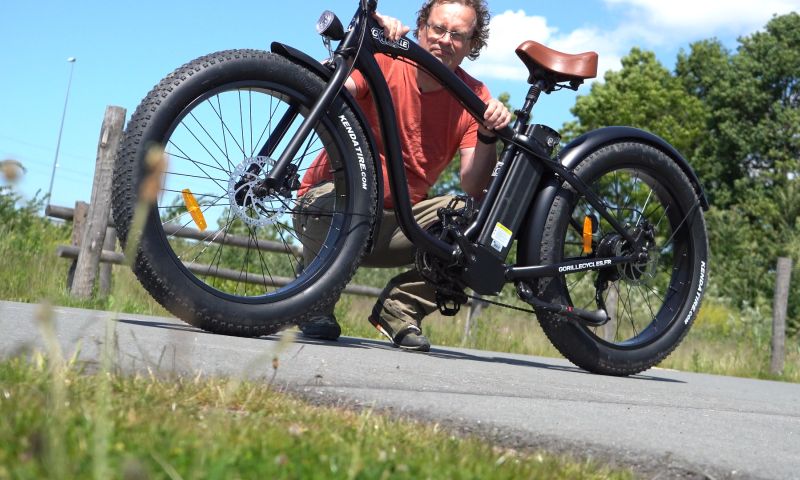 Deze stoere e-bike fietst 'ontzettend lekker'