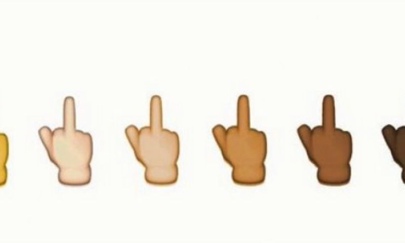 iPhones en iPads hebben nu eindelijk een middelvinger-emoji