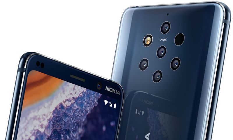HMD toont Nokia 9 Pureview met vijf camera's