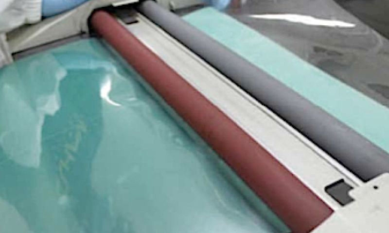 Eerste grote scherm van grafeen