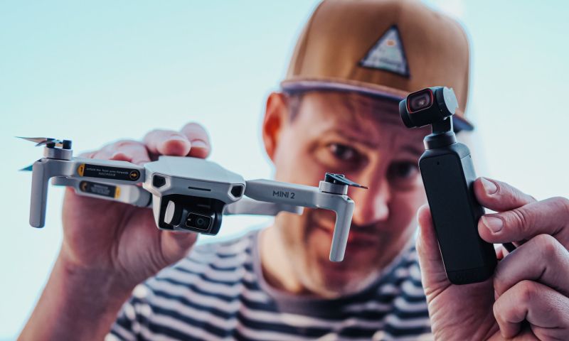 DJI mini 2 pocket drone gimbal