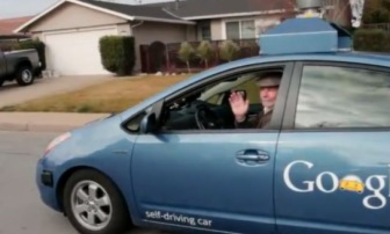 Google laat blinde auto rijden