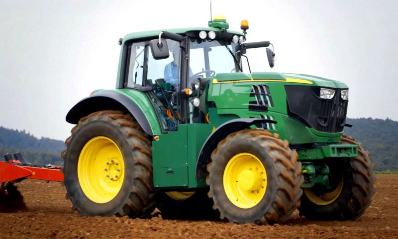 John Deere test elektrische tractor