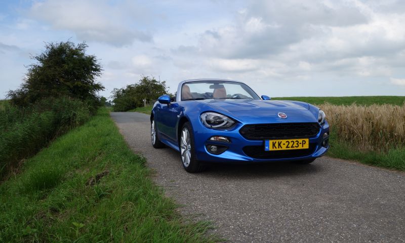 Duurtest Fiat 124 Spider: the rebound car