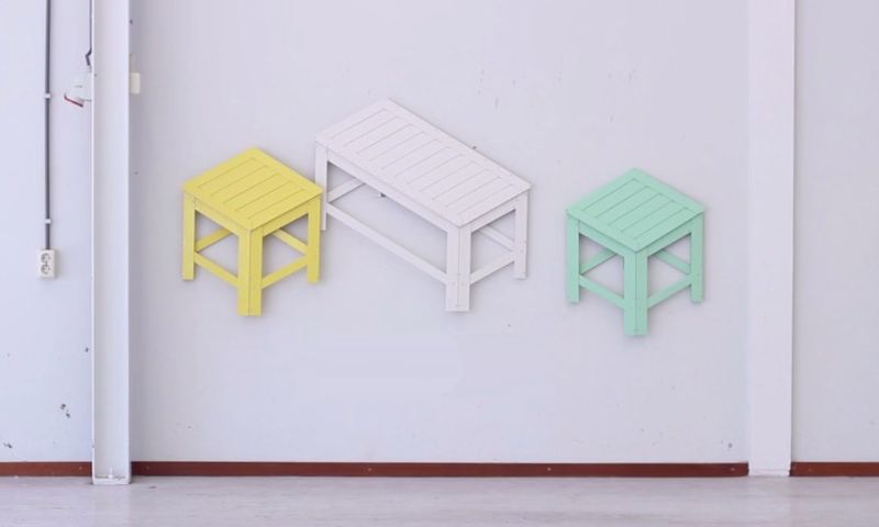 Video: Deze meubels hang je als 2D-kunst aan de muur