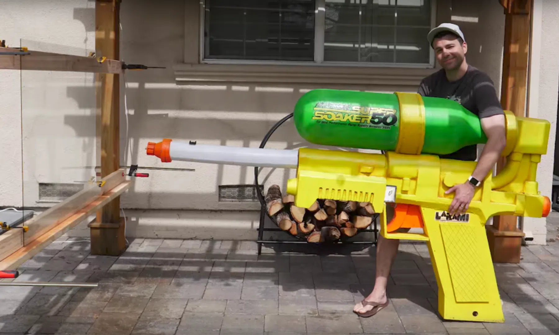 Video: met dit waterpistool win je elk watergevecht